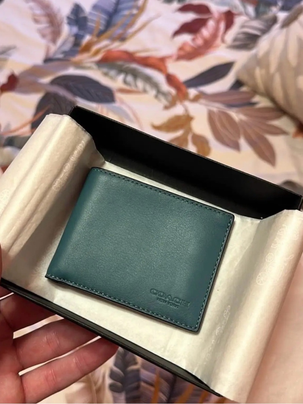 Coach Men’s Leather Billfold